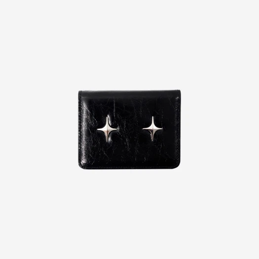 Buy [KREAM Exclusive] For Appeal Sparkle Star Card Wallet Black at Sasom – Authentic and Ready to Ship